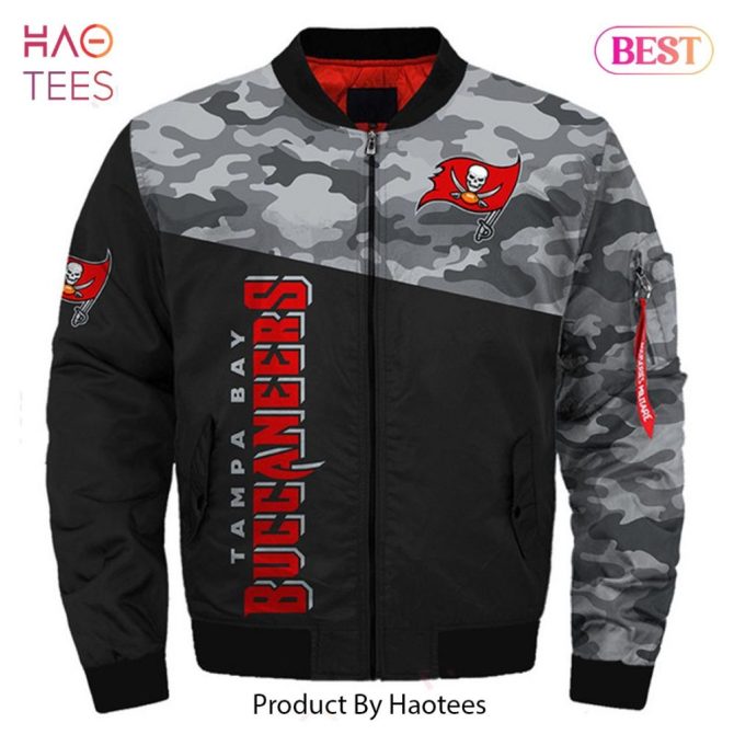 New Fashion   Tampa Bay Buccaneers Bomber Jacket Winter Coat Gift For Men - Image 6