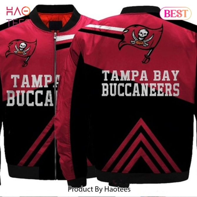 New Fashion   Tampa Bay Buccaneers Bomber Jacket Winter Coat Gift For Men - Image 7