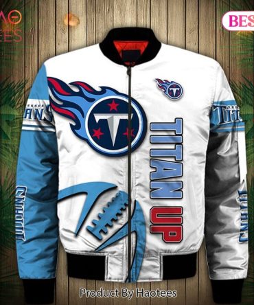 New Fashion   Tennessee Titans Bomber Jacket Graphic Balls Gift For Fans