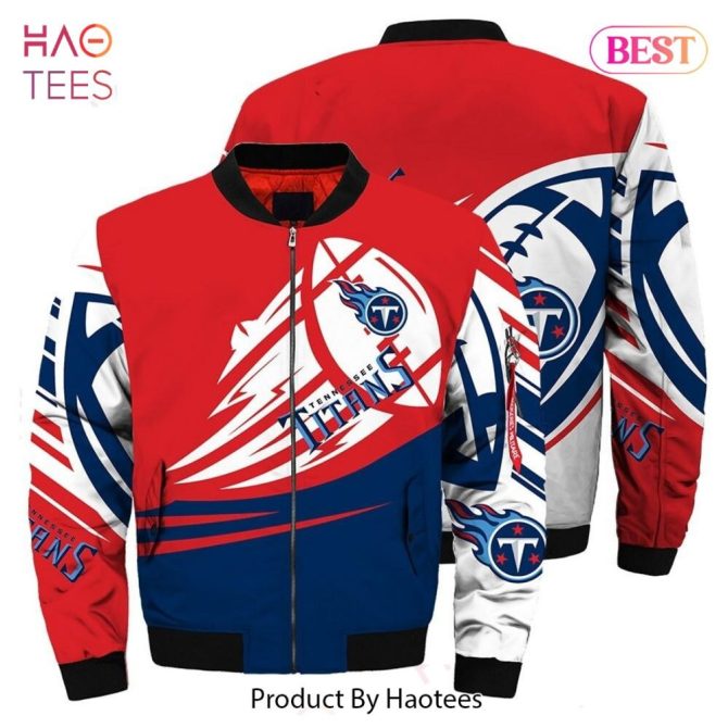 New Fashion   Tennessee Titans Bomber Jacket Graphic Ultra-Balls