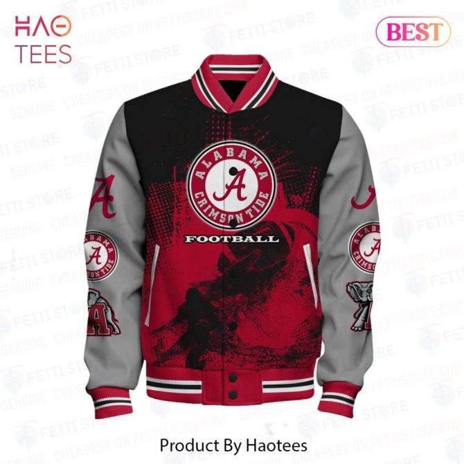 Alabama Crimson Tide Varsity Jacket - Premium College Football Apparel - Image 2