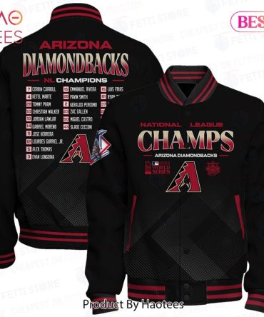 Arizona Diamondbacks Champs Jacket - Official 2023 Nl Champions Apparel