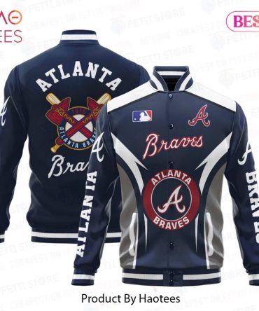 Atlanta Braves Bomber Jacket - Official Mlb Gear By Haotees