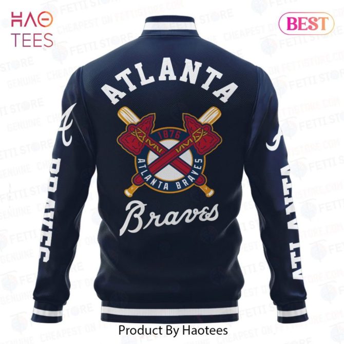 Atlanta Braves Bomber Jacket - Official Mlb Gear By Haotees - Image 3