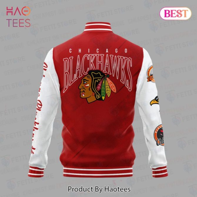Chicago Blackhawks Varsity Jacket - Premium Fan Gear For Ultimate Support - Image 3