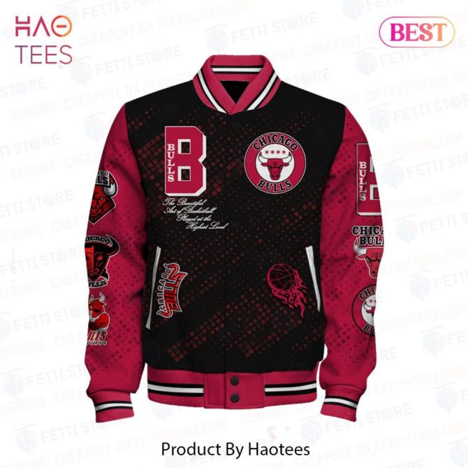 Chicago Bulls Varsity Jacket - Stylish Basketball Fan Apparel For Men & Women - Image 2