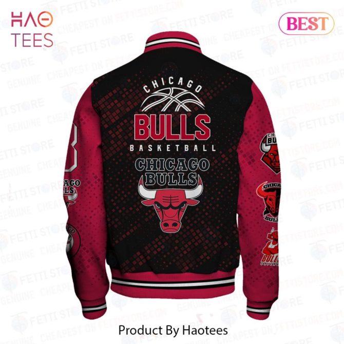 Chicago Bulls Varsity Jacket - Stylish Basketball Fan Apparel For Men & Women - Image 3