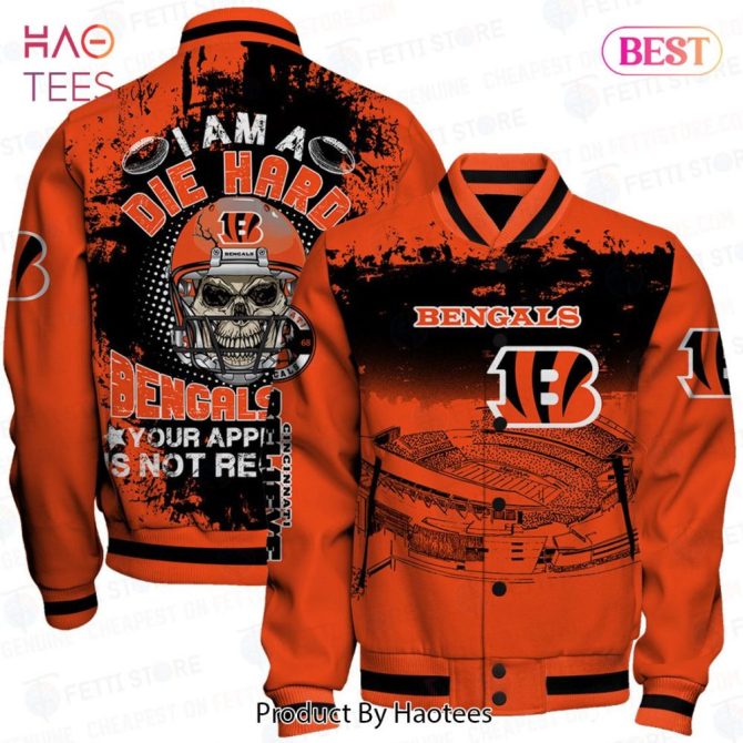 Die-Hard Bengals Fan Jacket – Bold Orange Graphic Design, Perfect For Game Day!