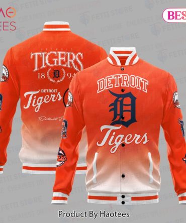 Detroit Tigers Baseball Jacket - Stylish Fan Apparel With Vintage Logo Design