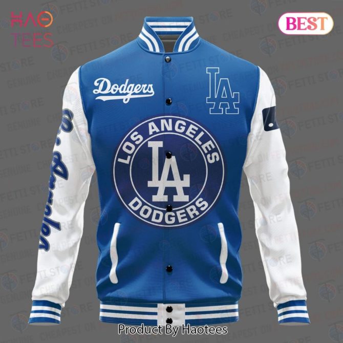 Authentic Los Angeles Dodgers Varsity Jacket - Premium Fan Apparel - Image 2