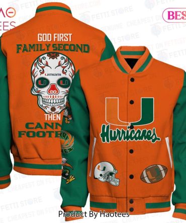 Miami Hurricanes Varsity Jacket - Bold Design , Perfect Sportswear Gift