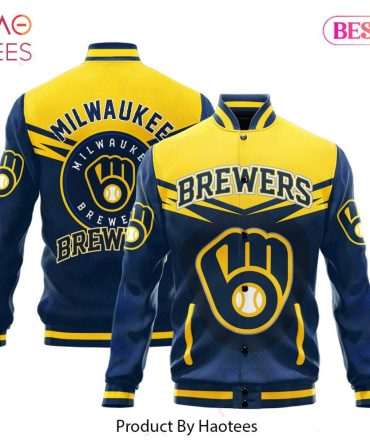 Milwaukee Brewers Varsity Jacket - Stylish Team Apparel For Fans