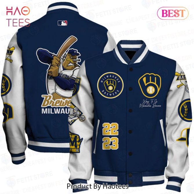 Milwaukee Brewers Varsity Jacket - Stylish Mlb Fan Apparel For All Seasons