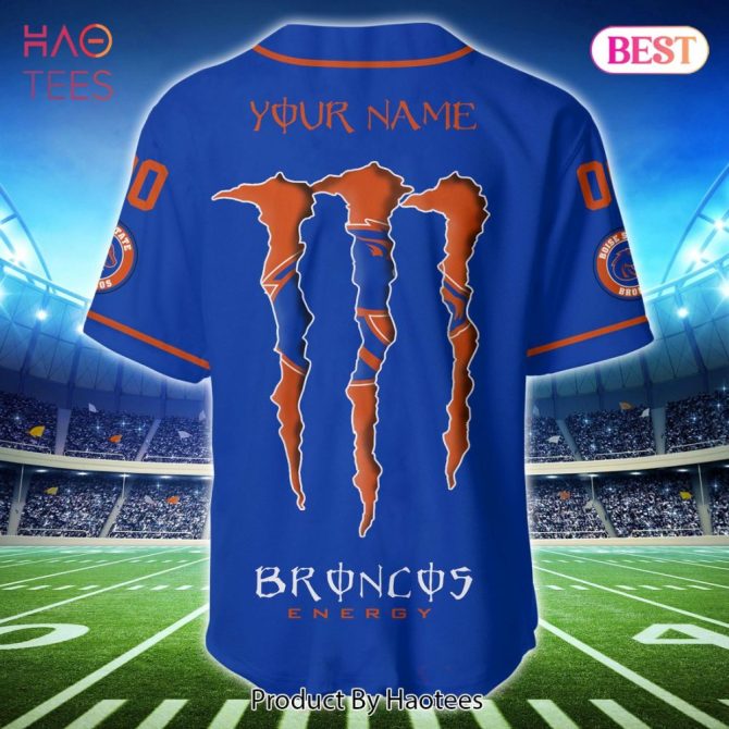 Custom Broncos Energy Baseball Jersey - Personalize Name & Number - Perfect Sports Gift! - Image 2