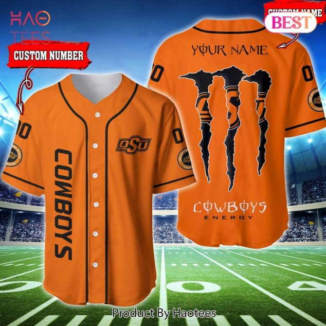 Custom Orange Cowboys Jersey - Personalized Name & Number Sportswear