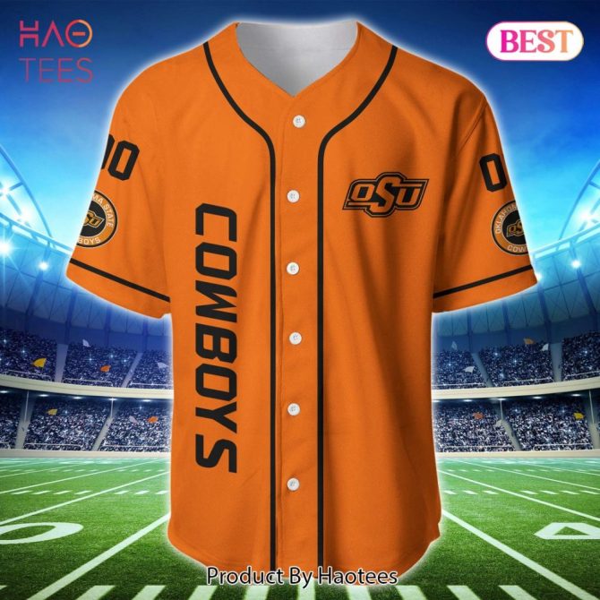 Custom Orange Cowboys Jersey - Personalized Name & Number Sportswear - Image 3