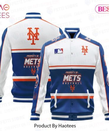 Ny Mets Baseball Varsity Jacket - Premium Fan Gear By Haotees