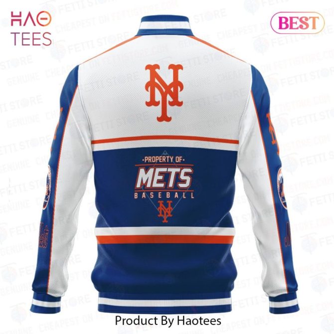 Ny Mets Baseball Varsity Jacket - Premium Fan Gear By Haotees - Image 3