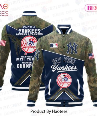 New York Yankees Camo Bomber Jacket - Bold Design For Fans , Limited Edition