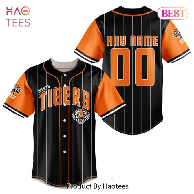 Customizable Tigers Baseball Jersey - Personalize Name & Number - High Quality Sportswear