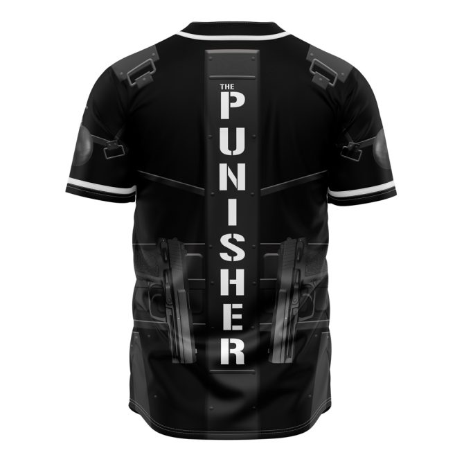Edgy Skull Baseball Jersey - Bold Graphic Design, Perfect For Streetwear And Fans, Unisex Sizes Available - Image 2