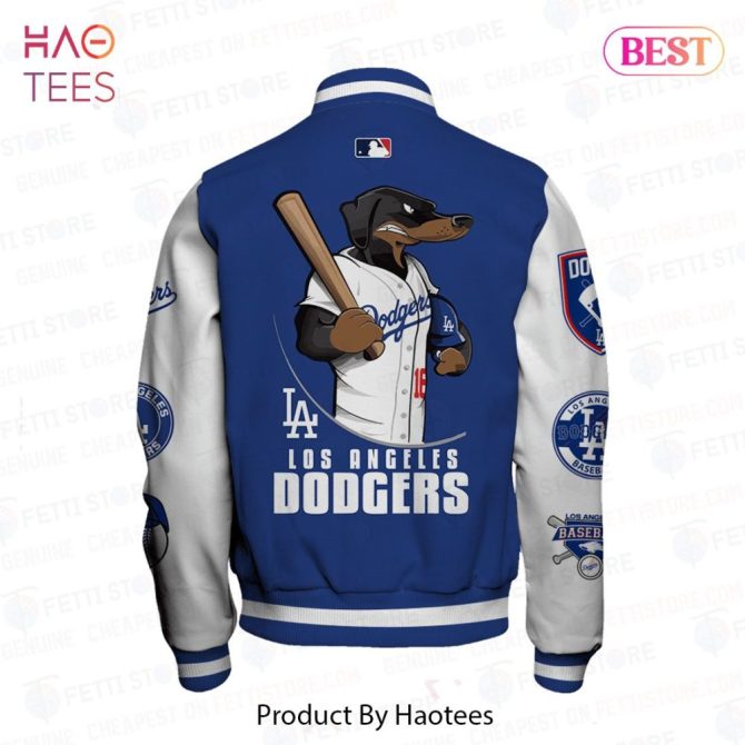 Dodgers Baseball Varsity Jacket – Stylish La Fan Apparel, Perfect Gift! - Image 3