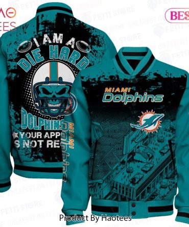 Miami Dolphins Die Hard Fan Jacket - Bold Design, Perfect Gift For Football Enthusiasts