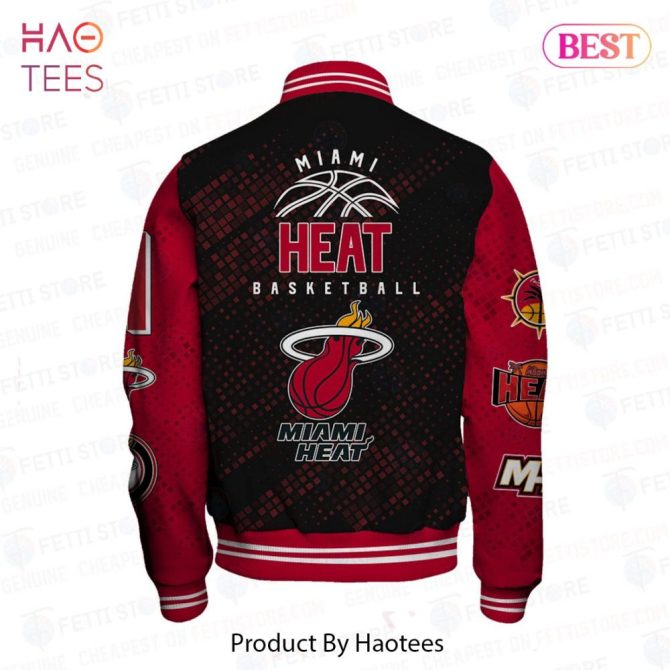 Miami Heat Varsity Jacket - Stylish Nba Fan Gear For Basketball Enthusiasts - Image 3