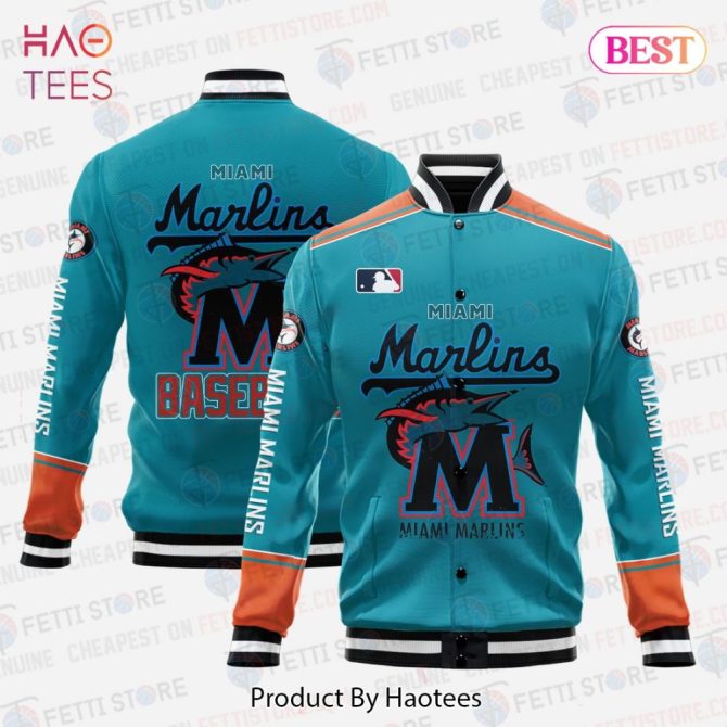 Miami Marlins Baseball Jacket - Stylish Team Apparel For Fans