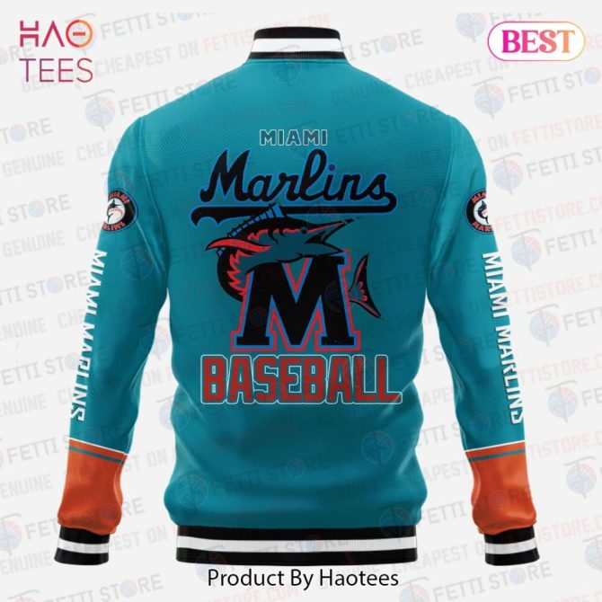 Miami Marlins Baseball Jacket - Stylish Team Apparel For Fans - Image 3