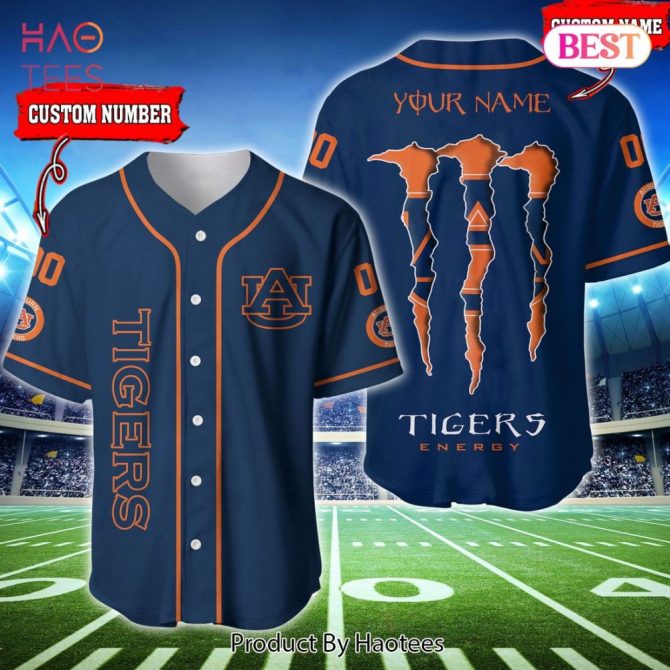 Custom Auburn Tigers Jersey - Personalized Name & Number - Perfect Gift For Fans