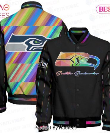 Colorful Seahawks Varsity Jacket – Stylish, Official Fan Gear For Ultimate Support