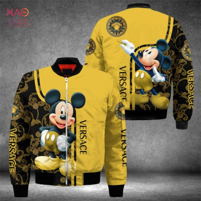Stylish Mickey Mouse Bomber Jacket - Limited Edition, Perfect For Disney Fans - Image 2