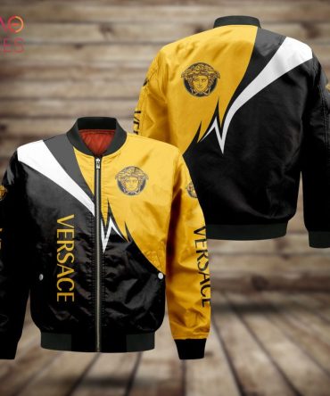 Stylish Black & Yellow Bomber Jacket - Bold Graphic Design, Perfect For Trendsetters