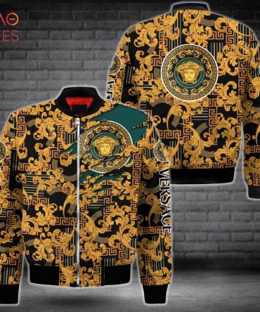 Luxurious Baroque Print Bomber Jacket - Stylish & Bold Design For Fashion Enthusiasts