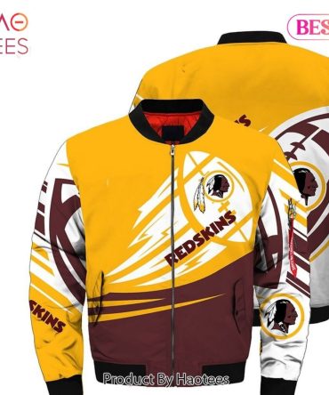 New Fashion   Washington Football Team Bomber Jacket Graphic Ultra-Balls