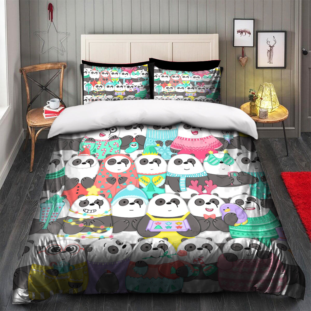 We Bare Bear Bedding Set Duvet Cover And 2 Pillowcases - Image 3