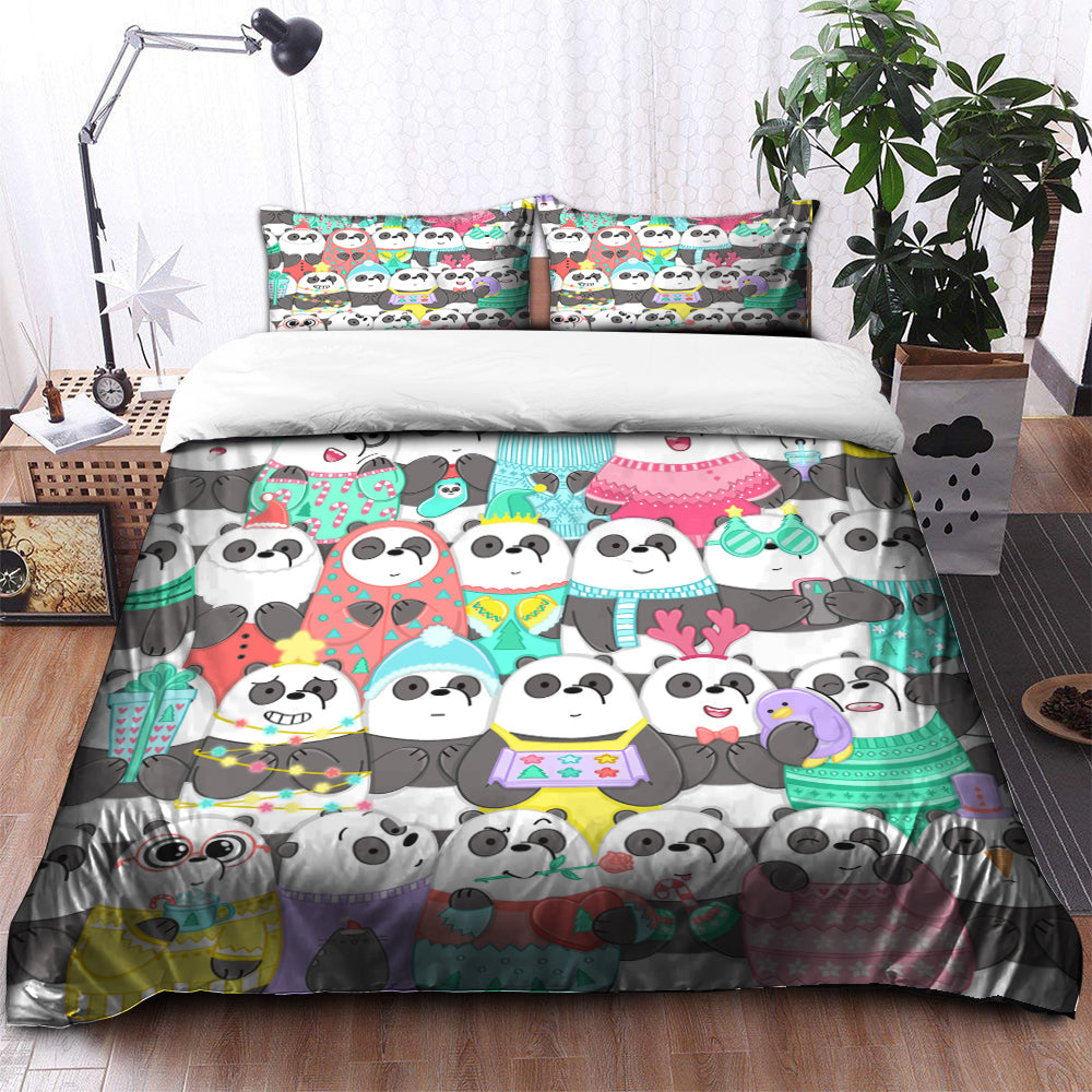 We Bare Bear Bedding Set Duvet Cover And 2 Pillowcases - Image 2