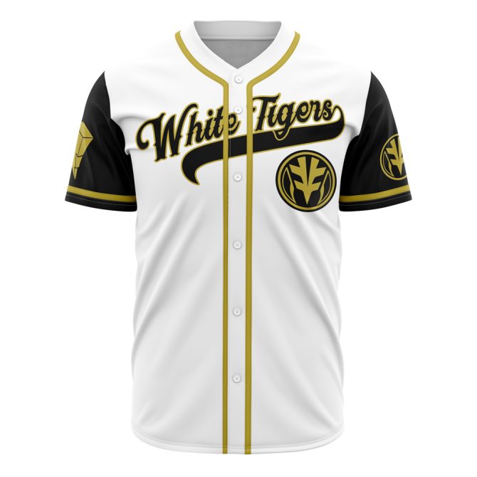 Stylish White Tigers Baseball Jersey – Premium Design, Unisex, Breathable Fabric