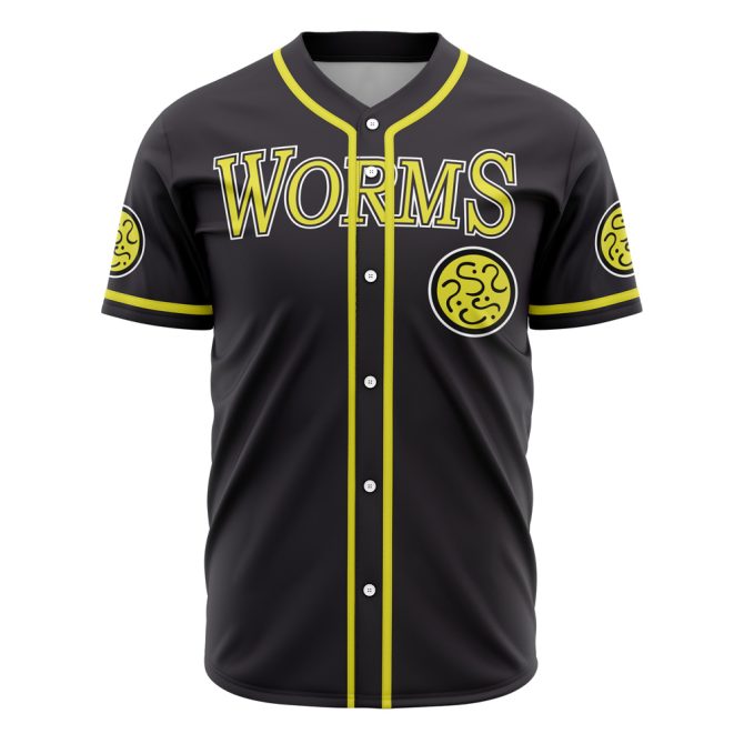 Stylish Black Baseball Jersey With Yellow Accents - Perfect For Sports & Casual Wear