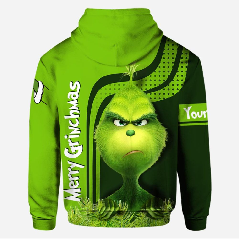 Merry Christmas - Personalized Stole Christmas All Over T-Shirt And Hoodie Grinch T Shirt And Hoodie, Tee And Hoodie, Tshirt And Hoodie - Image 3