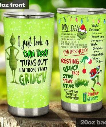Stink Stank Stunk - Stole Christmas Tumbler 1122 Grinch Tumbler