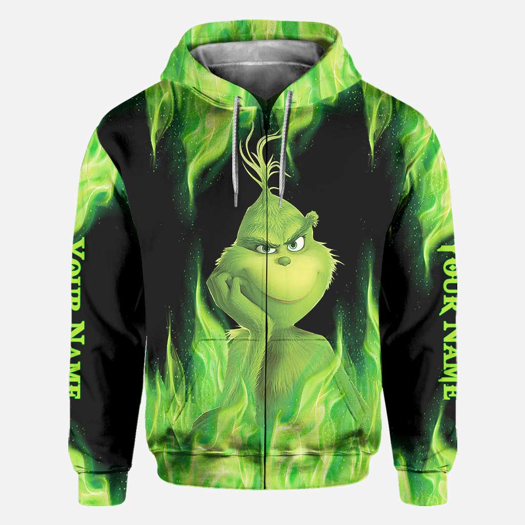 If You Kick Me - Personalized Stole Christmas All Over T-Shirt And Hoodie Grinch All Over Print T Shirt
