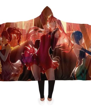 Darling In The Franxx Zero Two Lolita Hooded Blanket