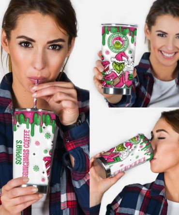 Merry Christmas - Personalized Stole Christmas Tumbler Grinch Tumbler