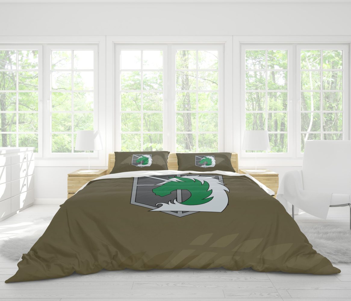 Military Police Attack On Titan Bedding Set - Image 2