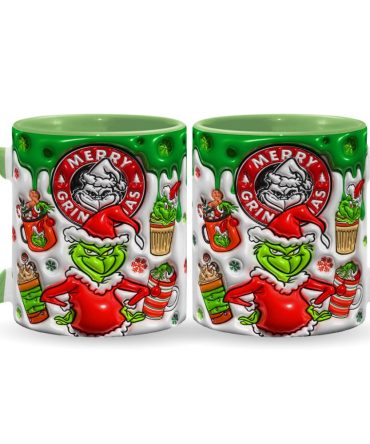 Merry Grinchmas - Stole Christmas Accent Mug Grinch Accent Mug