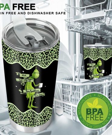 Nice Hot Cup - Personalized Stole Christmas Tumbler Grinch Tumbler