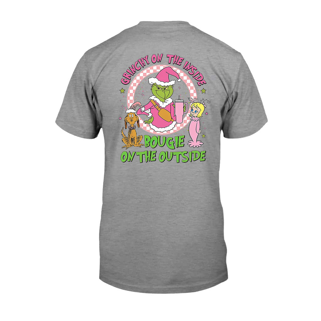 In The Inside Stole Christmas T-Shirt And Hoodie Grinch T Shirt And Hoodie, Tee And Hoodie, Tshirt And Hoodie