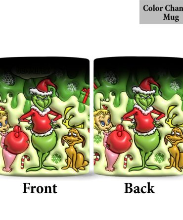 Merry Grinchmas - Personalized Stole Christmas Mug Grinch Mug